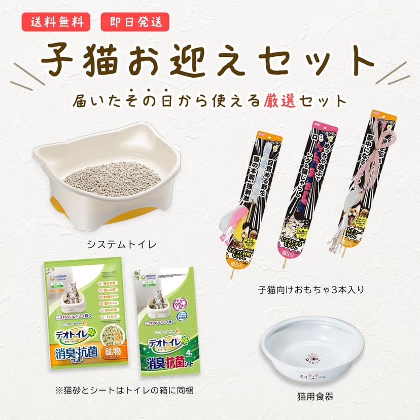 子猫スターターセット